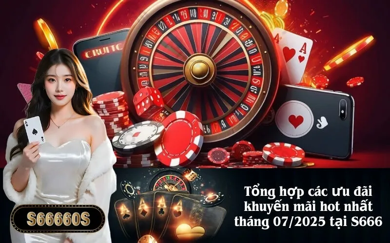 Tổng hợp các ưu đãi khuyến mãi hot nhất tháng 072025 tại S666